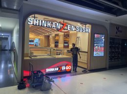 โครงการก่อสร้างร้าน Shinkanzen Sushi สาขา Big C นครปฐม