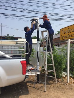 ผลงานติดตั้งและส่งมอบงาน