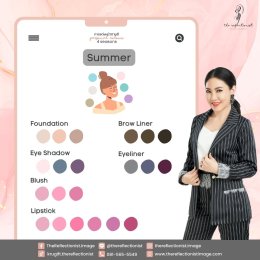 การแต่งหน้าตามสี Personal Colour ที่เหมาะกับแต่ละ Season 