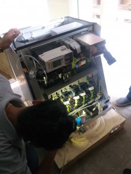 เคลมซ่อมเครื่อง Yenadent D15W Milling Machine ณ กะรัต อินเตอร์ เด็นทรัล เเล็บ จำกัด