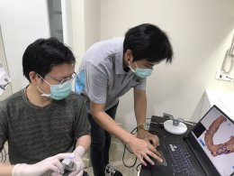 Service พร้อมสอนการใช้งาน เครื่อง Intraoral Scanner Runyes3D ณ คลินิค Dr.Pisut