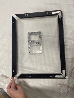 Aluminium Frame with Handle Milling