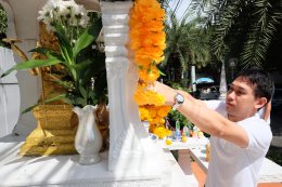ทำบุญบริษัท 22 มิถุนายน 2561