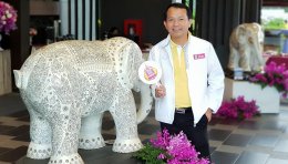 Exhibit “Chiang Rai Elephants” Board meeting of the Government Savings Bank