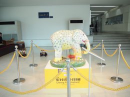 มอบ “ช้างศิลป์เชียงราย”  ให้กับ สถาบันเทคโนโลยีไทย-ญี่ปุ่น 