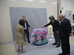  มอบ “ช้างศิลป์เชียงราย”  ให้กับ พิพิธภัณฑ์ชาติพันธุ์วิทยา (National Museum of Ethnology) โอซาก้า ประเทศญี่ปุ่น 
