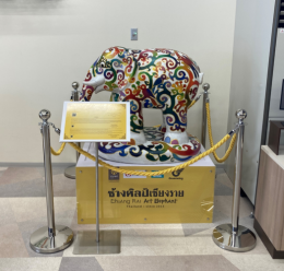 Deliver “Chiang Rai Art Elephant” to Otaru Art Base in Hokkaido, Japan.