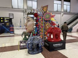 Deliver "Chiang Rai Art Elephant" to Mae Fah Luang Chiang Rai International Airport