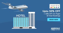 agoda flight +hotel booking