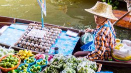 Damnoen Saduak floating market & Ayutthaya