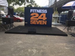 งานfitness 24 seven ถนนพระราม 9