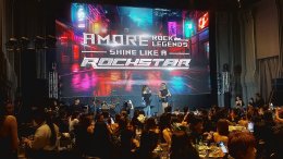 บริการให้เช่าเครื่องเสียง ไฟ งาน amore rock legends วันที่ 16 กค 67 โรงแรม so bangkok by vsoundqlighting