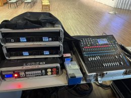 ภาพผลงานเครื่องเสียง วันที่ 16 สค 67 ห้องประชุมโรงพยาบาลพระนั่งเกล้า by vsoundqlighting