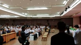 ภาพผลงานเครื่องเสียง วันที่ 16 สค 67 ห้องประชุมโรงพยาบาลพระนั่งเกล้า by vsoundqlighting