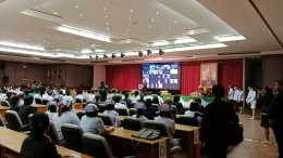 ภาพผลงานเครื่องเสียง วันที่ 16 สค 67 ห้องประชุมโรงพยาบาลพระนั่งเกล้า by vsoundqlighting