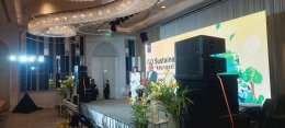 งาน กรุงศรี โรงแรม U สาทร วันที่ 13 พย 67 เครื่องเสียง ไฟ แบนด์ by vsoundqlighting