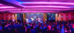 ติดตั้ง เครืองเสียง ไฟ หอการค้า วันที่ 18 พย 67 by vsoundqlighting