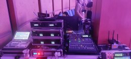 ติดตั้ง เครืองเสียง ไฟ หอการค้า วันที่ 18 พย 67 by vsoundqlighting