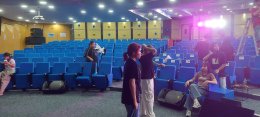 ติดตั้ง เครืองเสียง ไฟ หอการค้า วันที่ 18 พย 67 by vsoundqlighting