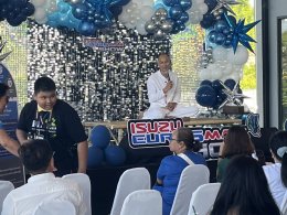 งาน isuzu euros max show สาขากิ่งแก้ว Sound Light Stage วันที่ 15 ธค 67 