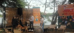 งาน jingle tails บึงตะโก้ บางพลี วันที่ 14 ธค 67 ติดตั้งเครื่องเสียง