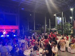 งานเลี้ยงภายใน บ. อีซูซูกิ่งแก้ว วันที่ 25 ธค 67 เครื่องเสียง ไฟ เวที by vsoundqlighting