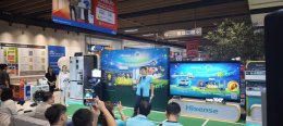 VSOUND & LIGHTING ระบบแสง สี เสียง งาน Hisense Roadshow ณ HomePro รังสิต