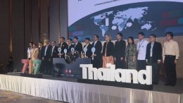 ลูกแก้ว iball 3d เปิดงาน 717 thailand รร.ริชมอน รัตนธิเบต วันที่ 13 สค 68 by vsoundqlighting