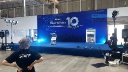 บริการให้เช่าเครื่องเสียง ไฟ เอฟเฟค เปิดโรงงาน haier ปราจีนบุรี วันที่ 7 กค 66