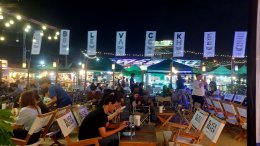 บริการให้เช่าเครื่องเสียง ไฟ วง no one else ร้าน black beach ตลาดพลู วันที่ 20 ตค 66 by vsoundqlighting