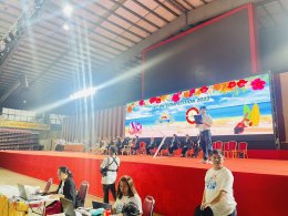 ติดตั้งเครื่องเสียง มหาวิทยาลัยกรุงเทพ ธนบุรี วันที่ 29 ตค 66 by vsoundqlighting 