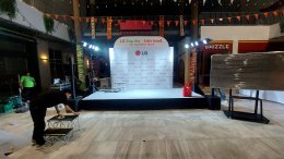 งาน LG eco day ให้เช่าเครื่องเสียง ไฟ เวที แบมบีนี วิลล่า 18  วันที่ 27 ตค 66 by vsoundqlighting