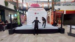 งาน LG eco day ให้เช่าเครื่องเสียง ไฟ เวที แบมบีนี วิลล่า 18  วันที่ 27 ตค 66 by vsoundqlighting