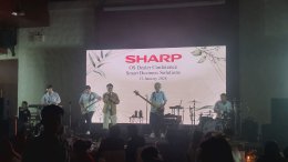 บริการให้เช่าเครื่องเสียง ไฟ เวที งานเลี้ยง บ.sharp ศิลปิน เอ๊ะ จิรากรวันที่ 12 มค 67 คีรีมายา เขาใหญ่ by vsoundqlighting