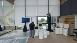 ติดตั้งเครื่องเสียง ไฟ วันที่ 26 มค 67 GRAND DECO ศาลายา by vsoundqlighting