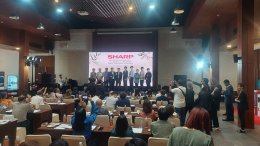 บริการให้เช่าเครื่องเสียง ไฟ เวที งานเลี้ยง บ.sharp ศิลปิน เอ๊ะ จิรากรวันที่ 12 มค 67 คีรีมายา เขาใหญ่ by vsoundqlighting