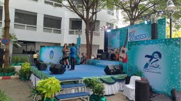 งานประกวดร้องเพลง การท่าเรือ วันที่ 12-13 มีค 67 ติดตั้งไฟ เอฟเฟค by vsoundqlighting