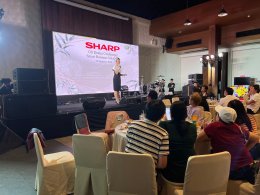 บริการให้เช่าเครื่องเสียง ไฟ เวที งานเลี้ยง บ.sharp ศิลปิน เอ๊ะ จิรากรวันที่ 12 มค 67 คีรีมายา เขาใหญ่ by vsoundqlighting