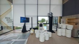 ติดตั้งเครื่องเสียง ไฟ วันที่ 26 มค 67 GRAND DECO ศาลายา by vsoundqlighting