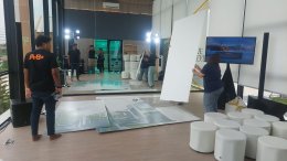 ติดตั้งเครื่องเสียง ไฟ วันที่ 26 มค 67 GRAND DECO ศาลายา by vsoundqlighting