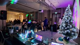เช่าเครื่องเสียงงานเลี้ยงบริษัท โรงแรมคอนราด เพลินจิต โดย Vsound Qlighting7