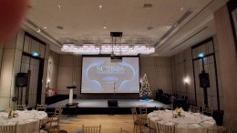 เช่าเครื่องเสียงงานเลี้ยงบริษัท โรงแรมคอนราด เพลินจิต โดย Vsound Qlighting3