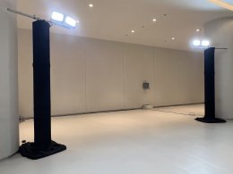 เบื้องหลังการทำงานติดตั้งระบบโปรดักชันงานอีเวนต์ของ V Sound Q Lighting