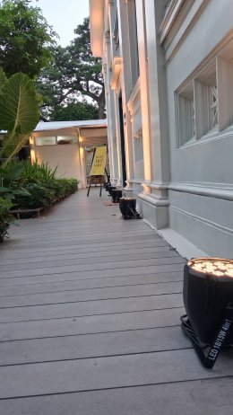 ให้เช่าเครื่องเสียง ระบบไฟ และวงดนตรี | งาน Neilson Hays Library สุรวงศ์ | VSound & Lighting