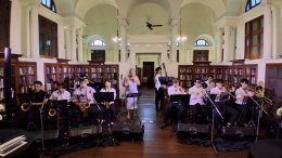 ให้เช่าเครื่องเสียง ระบบไฟ และวงดนตรี | งาน Neilson Hays Library สุรวงศ์ | VSound & Lighting