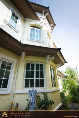 ผลงานบ้าน คุณสมเกียรติ vintage style