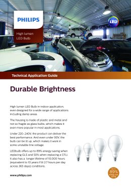 High Lumen LED Bulb gen 2