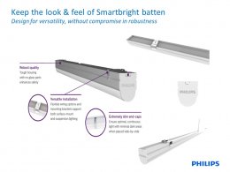 Essential SmartBright T8 integrated batten BN016C