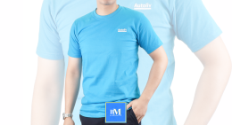 เสื้อยืด คอกลม คอวี
