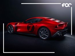 Ferrari Omologata (เฟอร์รารี่ โอโมโลกาต้า) : ผลงานชิ้นใหม่ ที่มีเพียงหนึ่งเดียว ผลงานลำดับที่ 10 ของประณีตศิลป์ที่ผลิตออกมาเพียงคันเดียว ขับเคลื่อนด้วยขุมพลัง V12 เปิดตัวครั้งแรกที่สนาม Fiorano